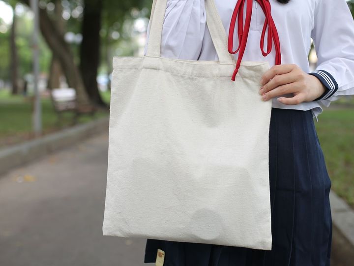 Example photo: Recycled Canvas Tote